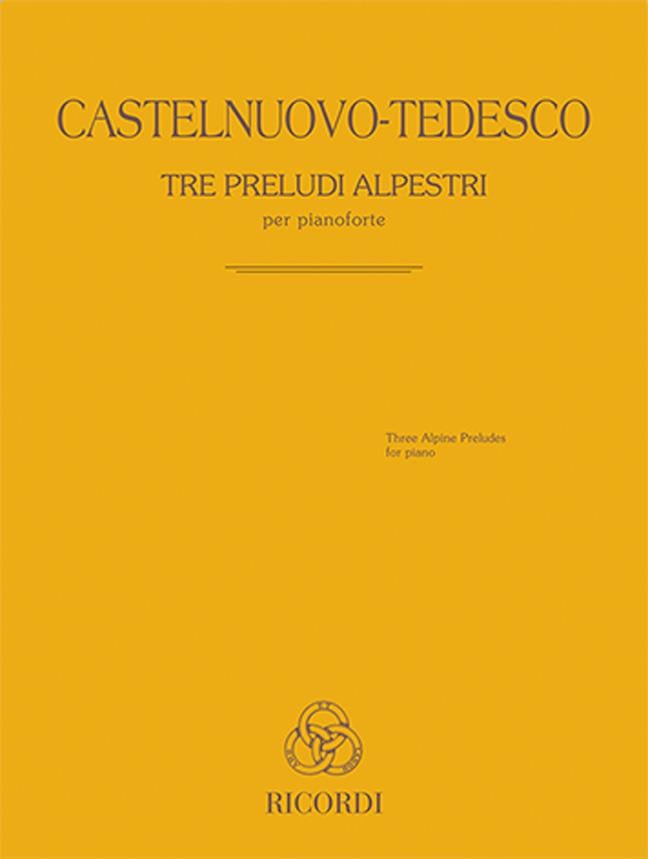 Tre Preludi Alpestri per pianoforte